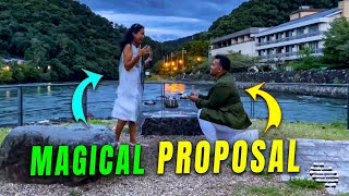 Lady Gets Emotional During a Magical Proposal Moment