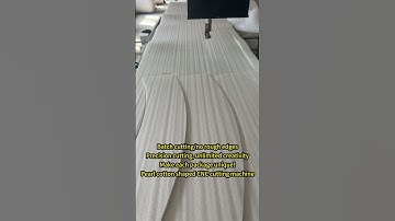 Pearl cotton shaped CNC cutting machine #machine #factory