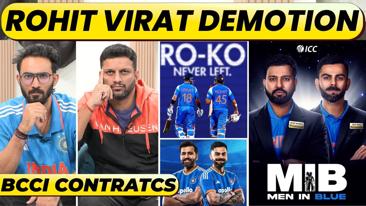 VIRAT KOHLI, ROHIT SHARMA'S DEMOTION IN INDIAN TEAM. WHAT IS THE RULE? WILL THERE BE A CHANGE?