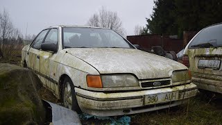 Starting 1990 Ford Scorpio 2.4 V6 After 3 Years