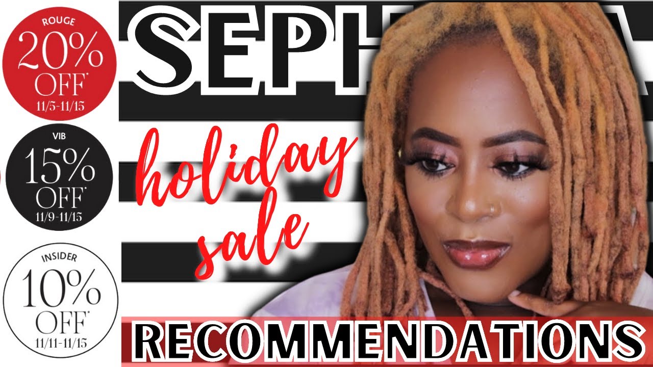 SEPHORA HOLIDAY SALE 2021 RECOMMENDATIONS| BEST MAKEUP + SKINCARE PRODUCTS YOU NEED TO TRY!|LisaRee