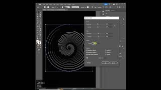 Create Line Swirl in Adobe Illustrator cc 2023 Tutorial #shorts #tutorial #illustration #viral