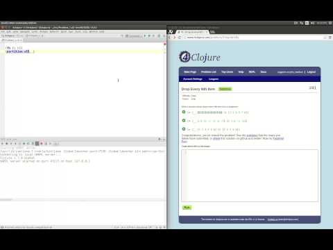4Clojure Solution to Problem 41 using (partition-all)