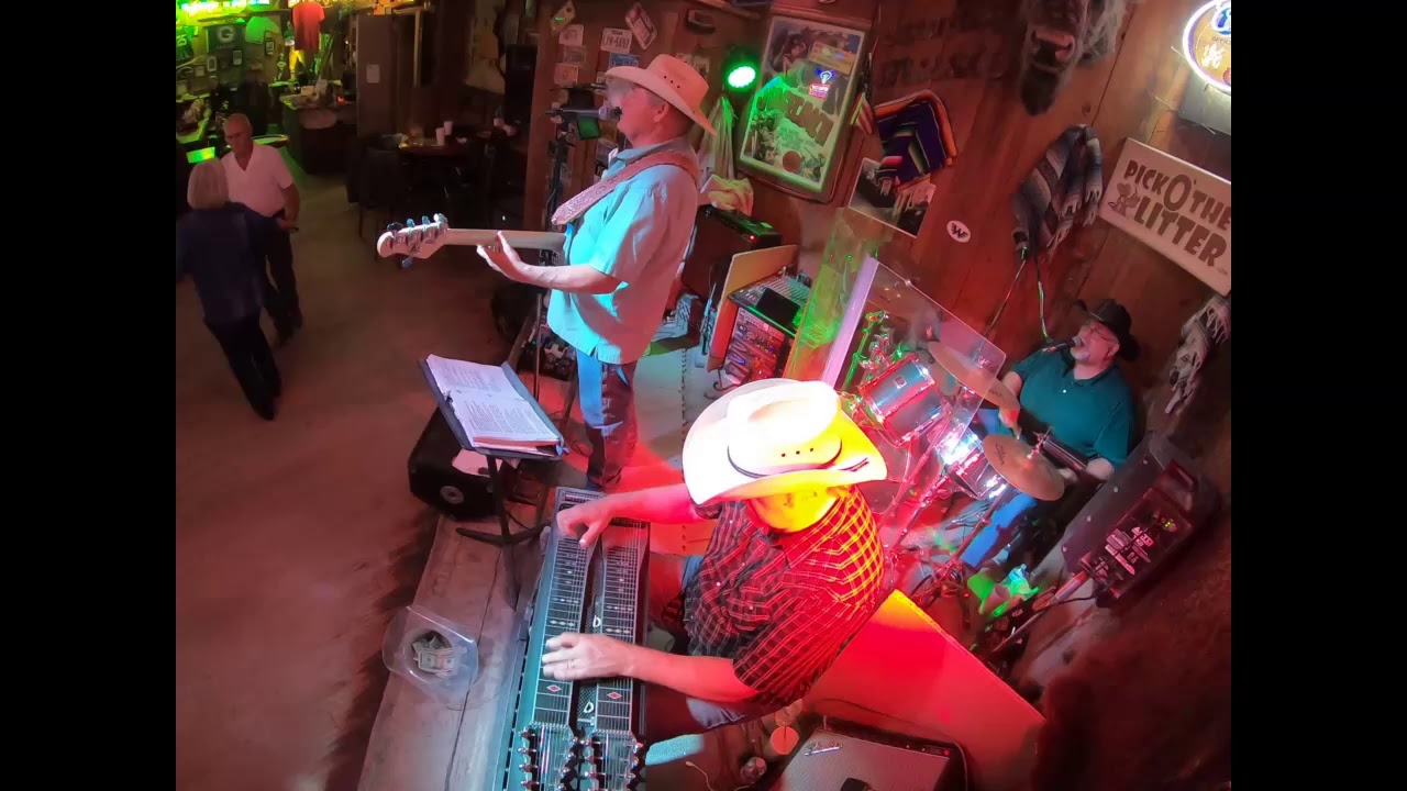 Mike G. Smith playing live pedal steel on 