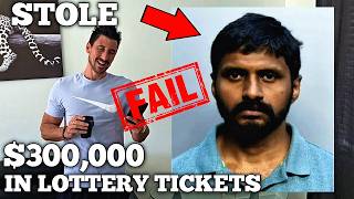 Clown gets Arrested for Stealing $300,000 in Lottery Tickets!
