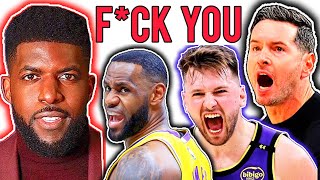 Emmanuel Acho GOES OFF on JJ Redick NOT having RESPECT from LeBron, Luka & the Lakers 🤯🤬😤