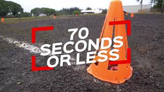 What do you need to do to pass Hawaii Police Department’s agility test?