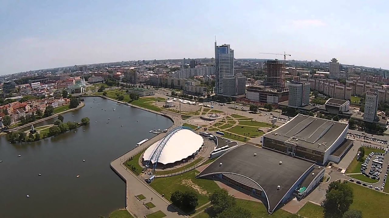 Flying over Minsk 2014 DJI Phantom 2 Vision+