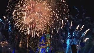 Disney's Happily Ever After Fireworks Finale!