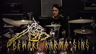 Download Lagu Tebas - Beware Karma Sins (Drum Playthrough) MP3
