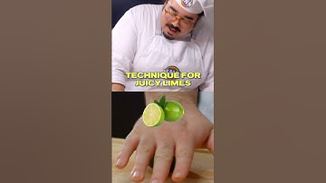 Squeeze More Juice From Limes Like A Pro🍋‍🟩 #shorts