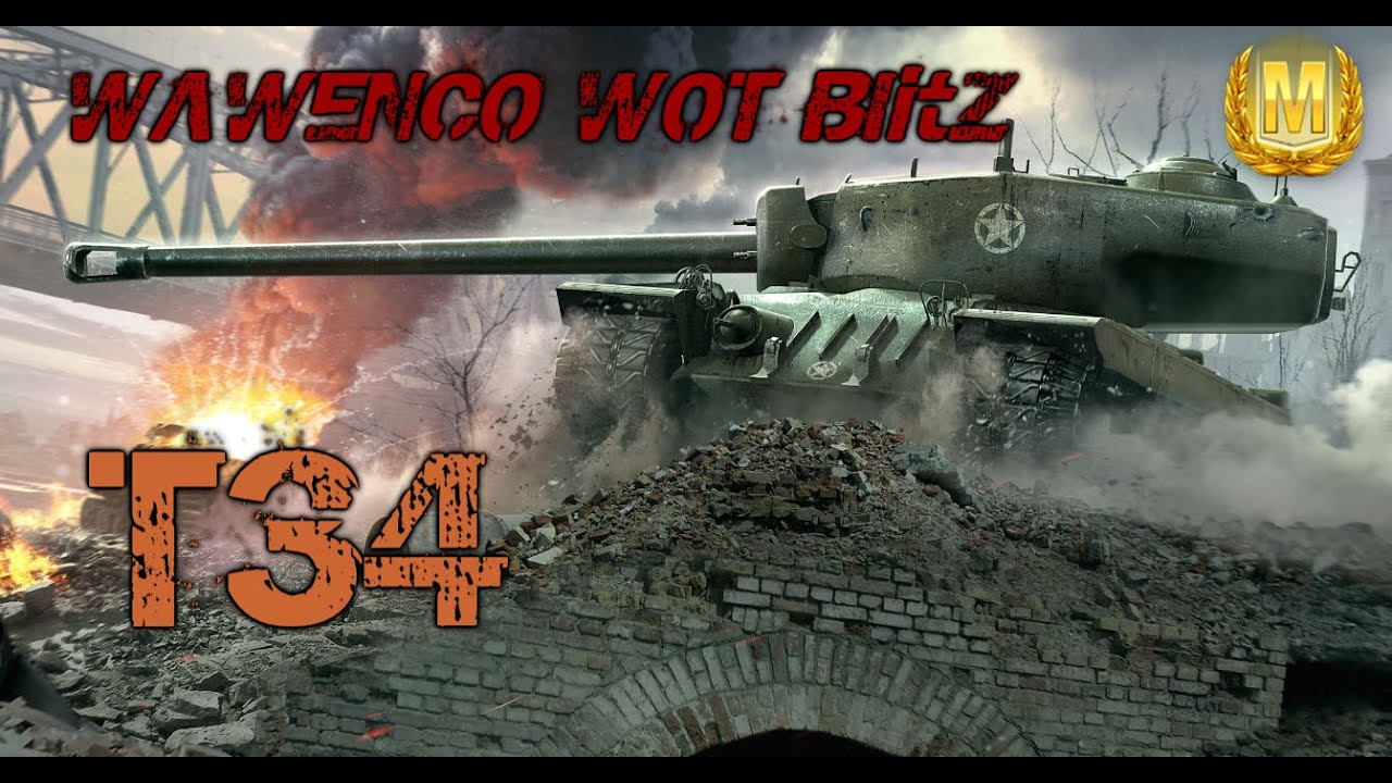 francaise pronounce T34 # 4 Masteries WOT Blitz
