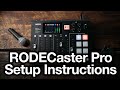 RODECaster Pro complete setup & review for podcast recording livestream multitrack