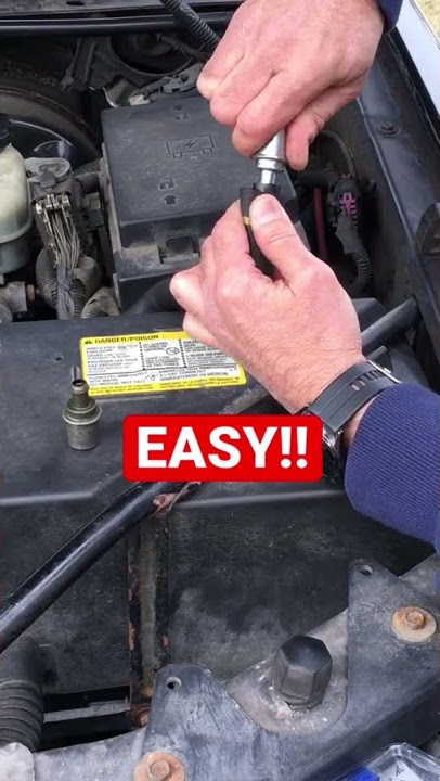 PCV Valve Replacement on Chevy Trailblazer. #shorts #youtubeshorts #cars