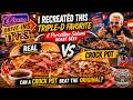 Greasy Spoon Crock Pot Sha\owdown I Made This Triple-D Favorite il Porcellino Salumi Roast Beef