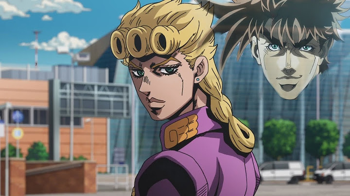 The day the secret technique was passed on - Giorno Joestar