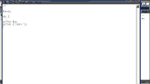Kurs php i mysql lekcja 08  Pętla DO WHILE