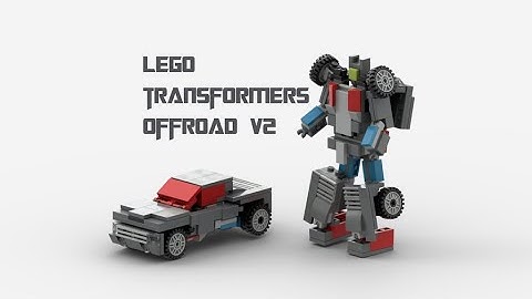 LEGO TRANSFORMERS Offroad V2 By BX Brix