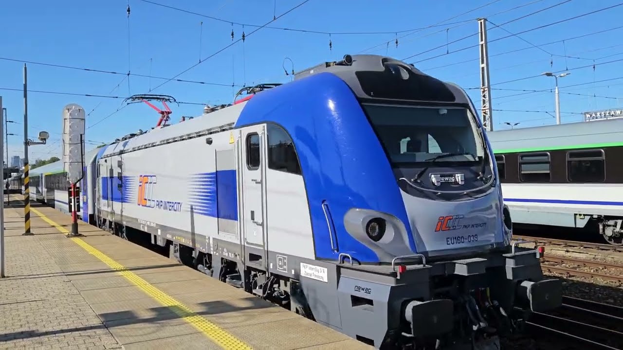 Pociągi na stacji Warszawa Wschodnia IC, KM, SKM