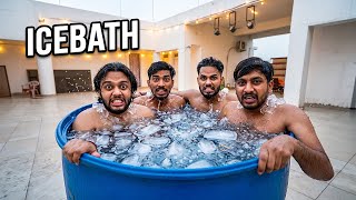 Ice Bath Challenge With Friends 🥶 | Thand Se Haalat Tight!