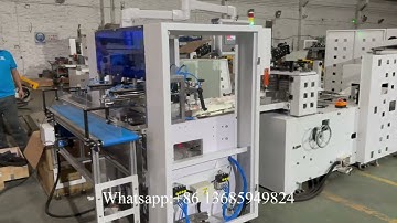 Fully automatic two color printing C 1/8 folding napkin tissue machine