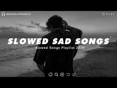Slowed Sad Songs 💔 Sad Songs That Make You Cry | Sad Love Songs 2026 For Broken Hearts