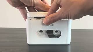 Wireless Cassette Player - Maxell USA