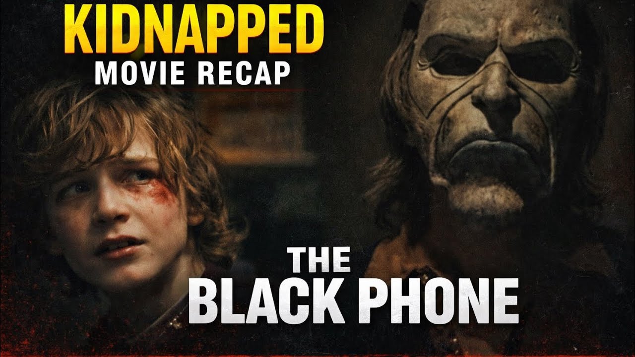 Bullied Boy Gets Trapped by a Masked Killer | The Black Phone Recap 