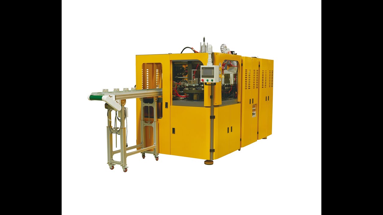 jar blow molding machine | A bottle made by an artifact machine