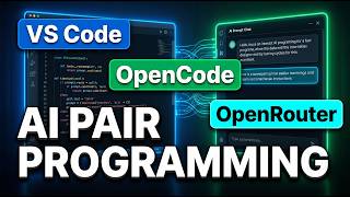 AI-Assisted Coding in VS Code with OpenCode & OpenRouter | Live Demo