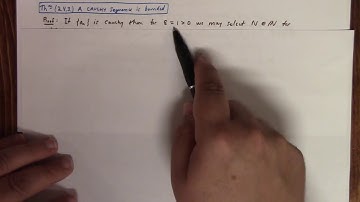 Lecture 12: Bolzano Weierstrass Theorem