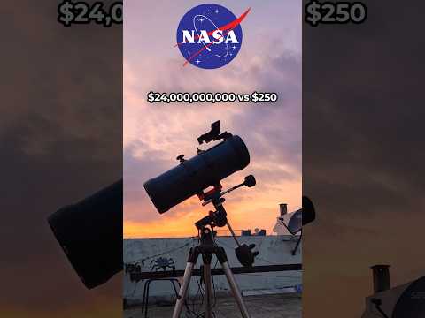 Video NASA VS MY TELESCOPE Celestron Astromaster Telescope Saturn, Black Hole, Trifid & Flame Nebula