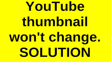 YouTube Thumbnail won