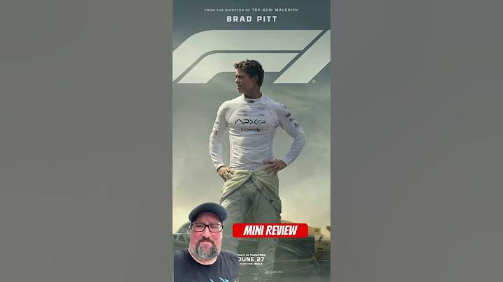 F1 (2025) Mini Review #bradpitt #javierbardem #kerrycondon