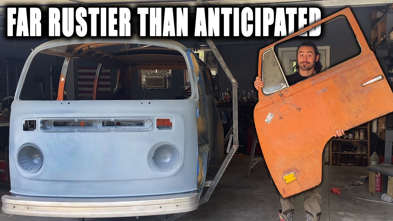 VW Bus Restoration Episode51 Restoring The Front Doors YouTube