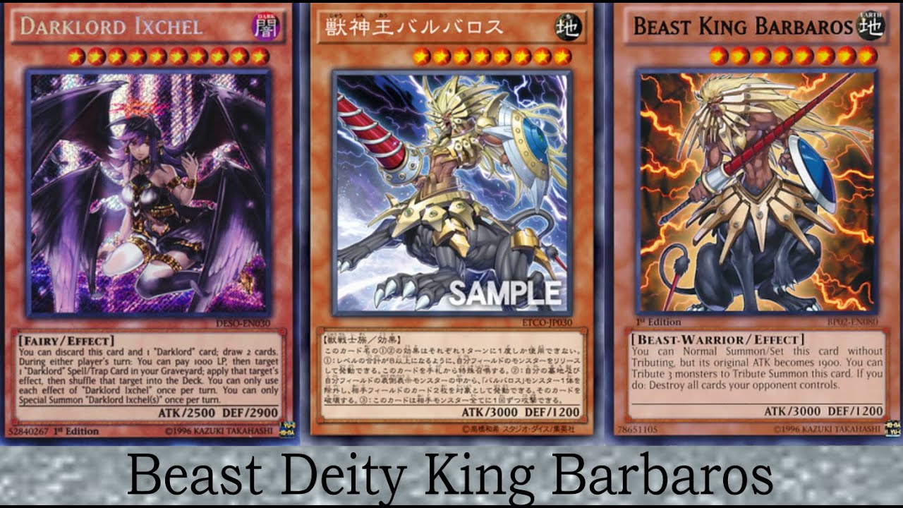 yugioh beast king barbaros deck Beast King Barbaros [JUMP-EN032] Ultra Rare main image 0