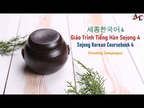 세종한국어 4 | Giáo Trình Tiếng Hàn Sejong 4 | Sejong Korean Coursebook 4