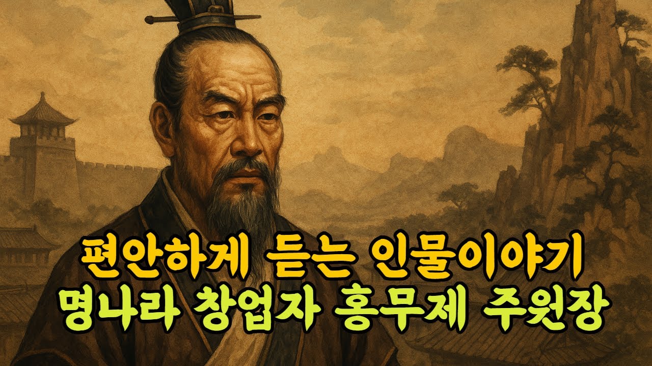 편안하게 듣는 인물이야기 명나라 창업자 홍무제 주원장