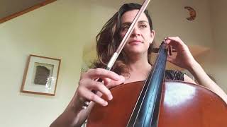 Video thumbnail of ""Hallelujah" by Leonard Cohen, solo cello"