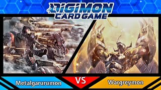 Playing For Keeps! Winner Takes The Deck!? Metalgarurumon vs Wargreymon [BT-15]