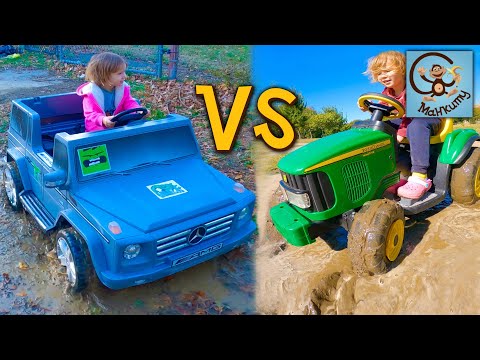 Джип и Трактор против грязи - Манкиту