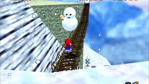 Super Mario 64: Cool Cool Mountain - Frosty Slide for 8 Red Coins