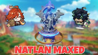 This is What  You Get For Maxing OutNATLAN  | NATLAN STATUE OF THE SEVEN  LEVEL 10 | Genshin Impact
