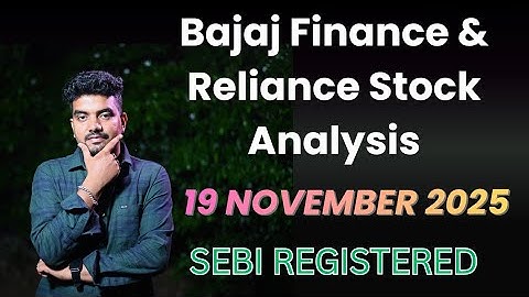 Bajaj Finance Stock Analysis | 19 NOV 2025 | Reliance Stock Analysis | bajaj finance share |