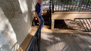 Westbury Stair Railing Install