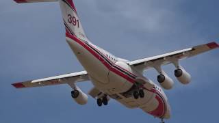 Conair Avro RJ85 C-GVFK Arriving At Avalon Airport