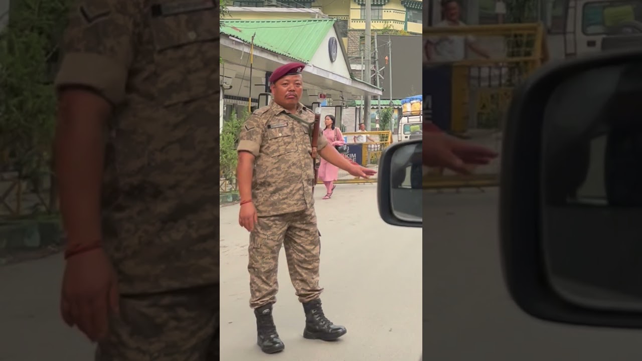 I got stuck on India-China border 🥲 