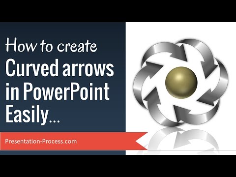 PowerPoint में आसानी से कर्व्ड एरो कैसे बनाएं