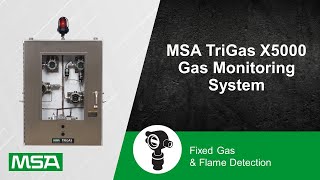 MSA TriGas X5000 Gas Monitoring System