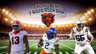 2025 Chicago Bears 7 Round Mock Draft